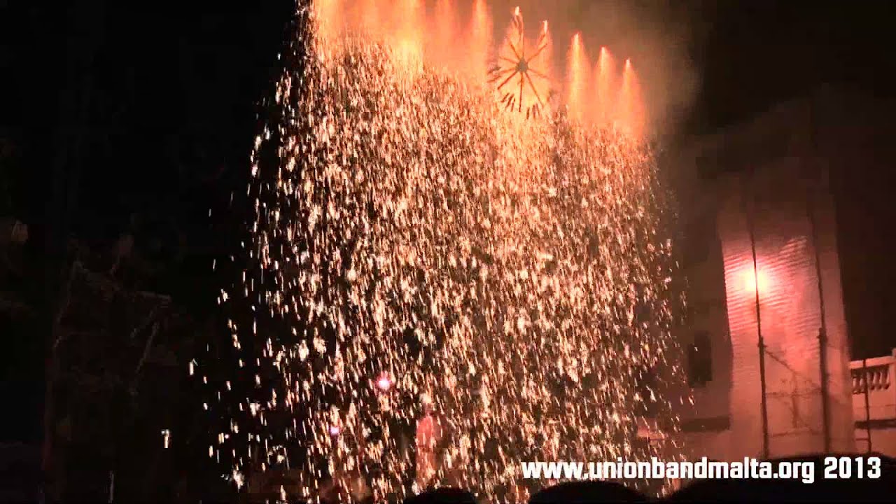 Ground Fireworks  Unjoni Luqa 2013