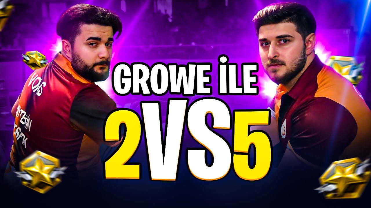 GROWE İLE USTA RANKDA EFSANE MAÇ! 2V5 OYNADIK! ZULA