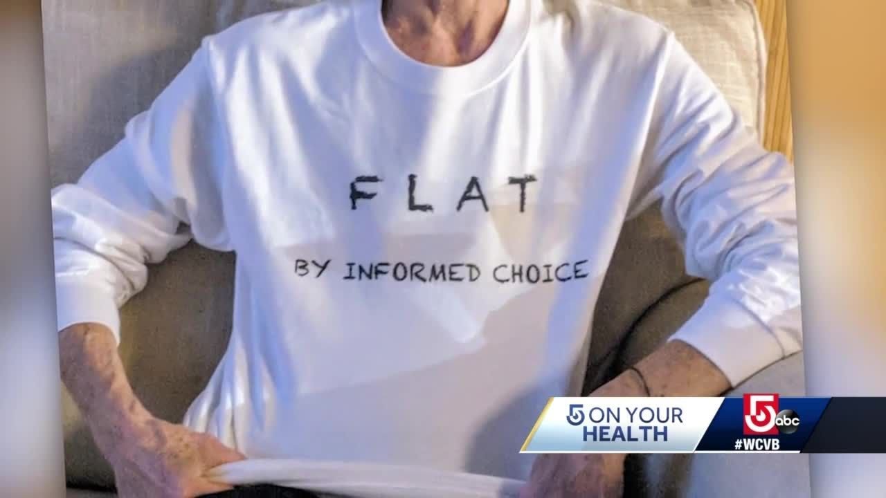Growing community of breast cancer survivors deciding to 'go flat'