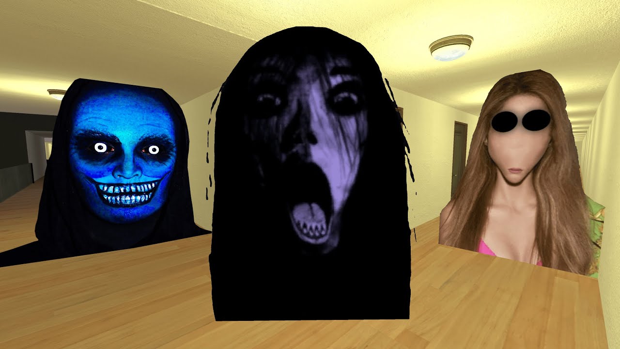Grudge, Scary Nun And Shakira Nightmare  Nextbot Gmod