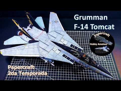 Grumman F 14 Tomcat, Papercraft Season 2