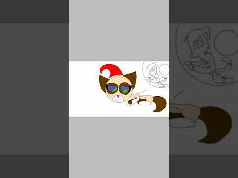 Grumpy Christmas cat girl peashooter vore Daytona 10 PinkFluffy the cat Animations wolfax zeilinska