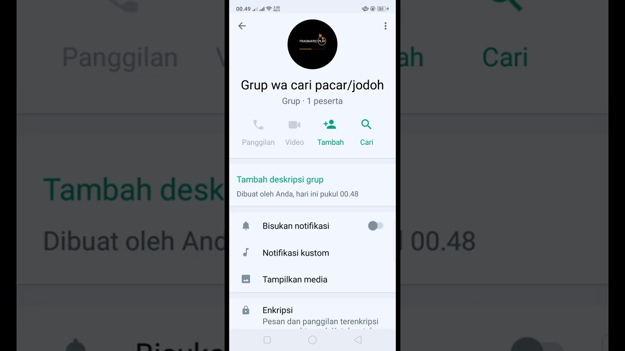 GRUP WA cari jodoh/pacar