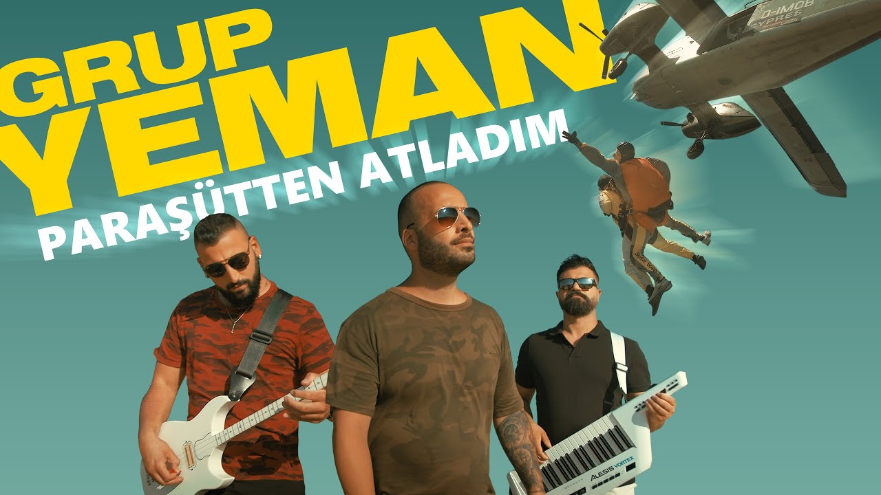 Grup Yeman - Paraşütten Atladım (Official Video) #halay