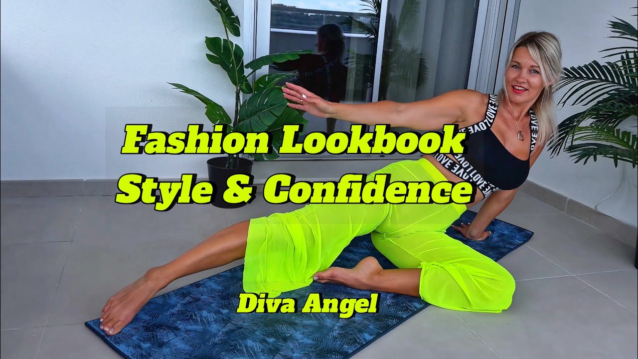 GRWM Fashion Try-On | Black Bikini & Neon Cover-Up Lookbook | Bold Summer Style by DivaAngel
