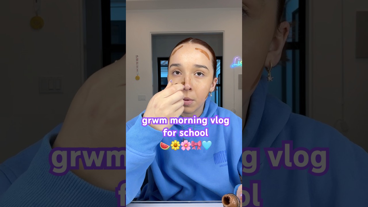 GRWM morning vlog 🌼❄️🍉🎀 #lisi #lisishops #grwm