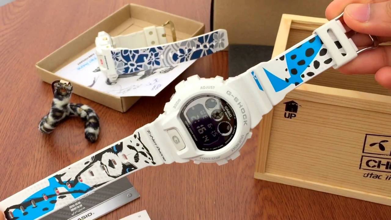 G-Shock x dTac DW-6900NB TriNet Phone - Cheetah (unboxing/review)
