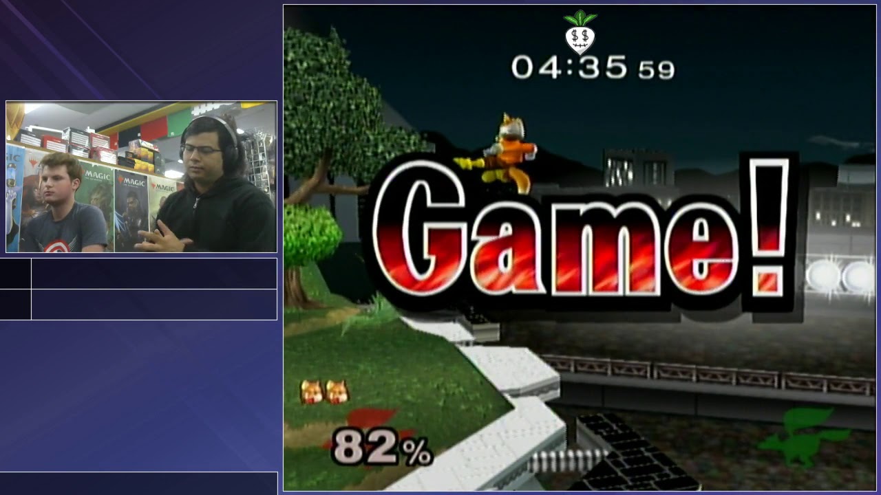 GSS 118 SSBM - CNIU (Red Fox) vs. trilok (Blue Fox) - Melee LQF
