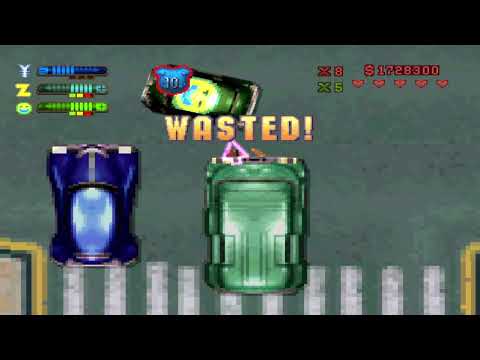 GTA 2 | #4 | Downtown | Taxi Drivers Won't Die 😠 (PS1)