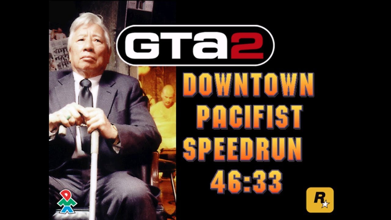 [GTA 2] Downtown any% pacifist speedrun in 46:33