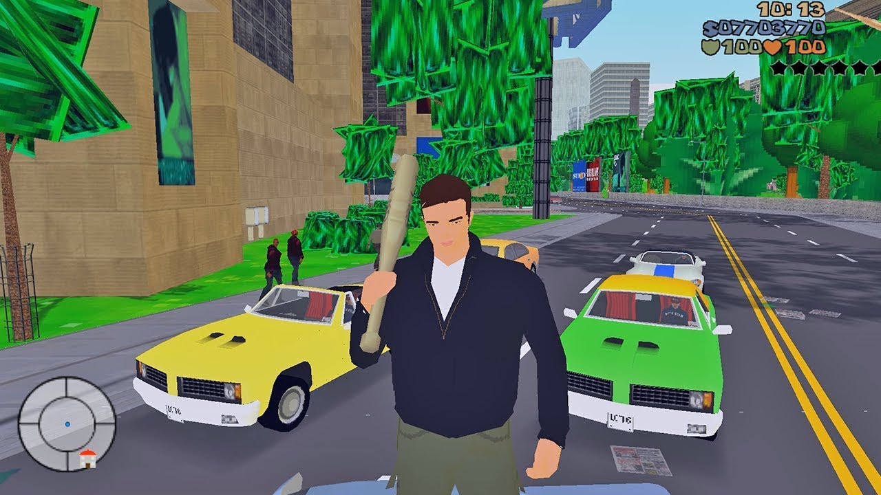 GTA 3 with Nintendo 64 Graphics (GTA 3 Lowest Settings)