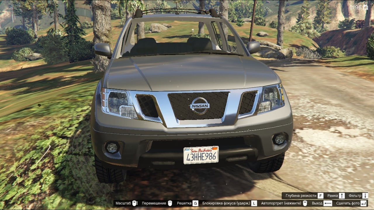 GTA 5 2014 Nissan Frontier PRO 4X гта 5 авто машина car #авто #car #gta5 #гта5