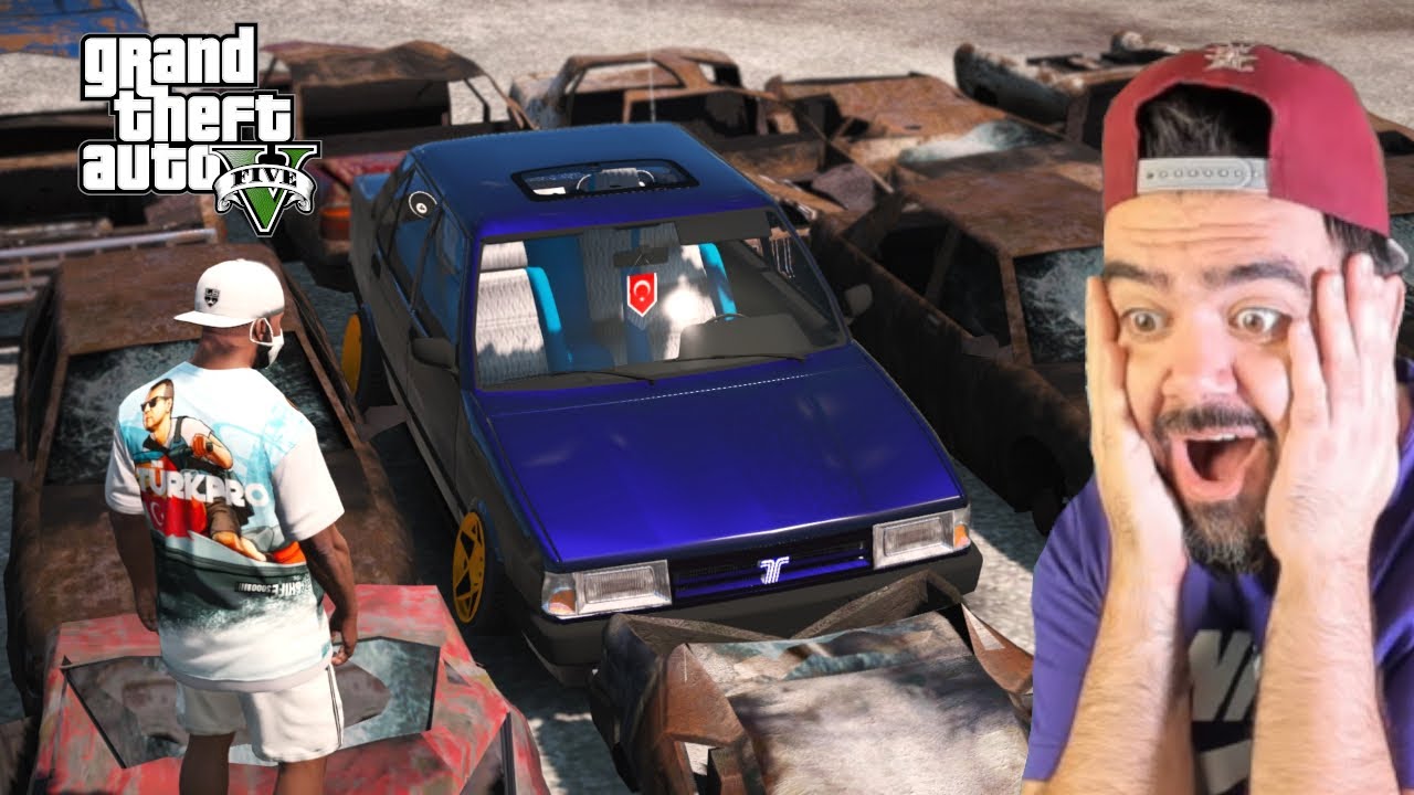 GTA 5 GERÇEK HAYAT ! ÇÖPDEN EFSANE TOFAŞ ŞAHIN ÇIKTI !