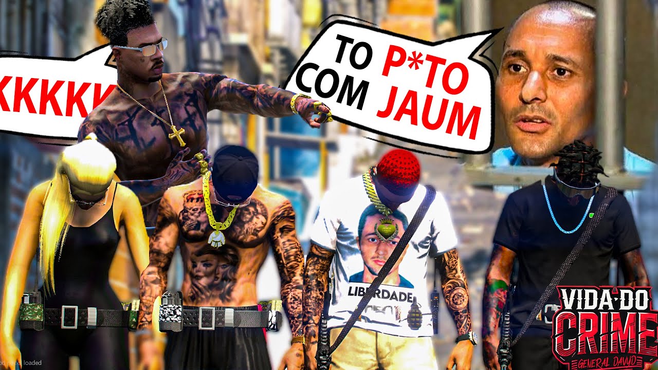 GTA 5: LIFE OF CRIME - MARCINHO VP EXPELLED ME FROM THE PENHA COMPLEX - EP.14