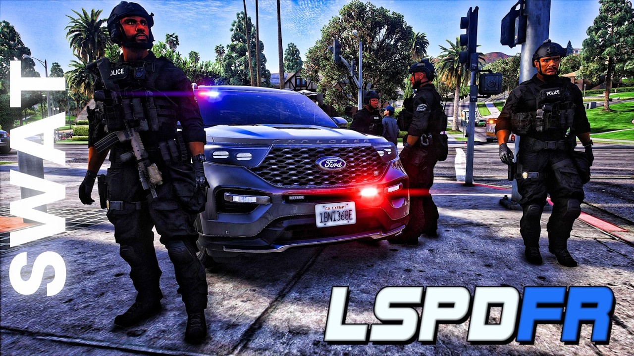 GTA 5 MODS LSPDFR CITY SWAT EP 24| GTA 5 Lspdfr Mod