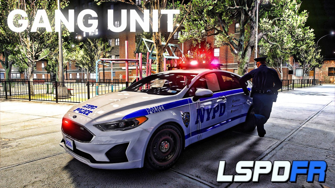 GTA 5 MODS LSPDFR GANG UNIT FRIDAY NYPD PATROL