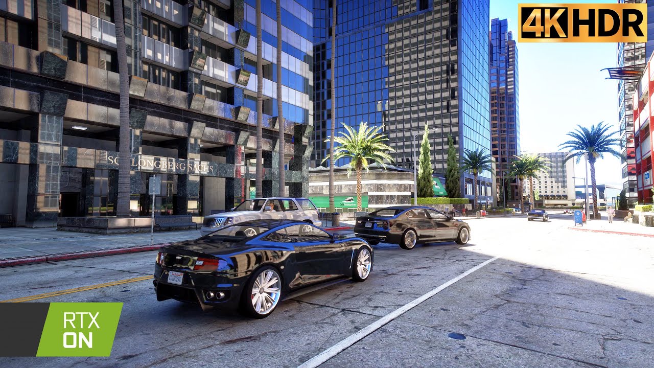 GTA 5: NaturalVision Enhanced RTX 5090 Ray Tracing Max Settings - 4k Nvidia DLAA 144hz PC Gameplay!
