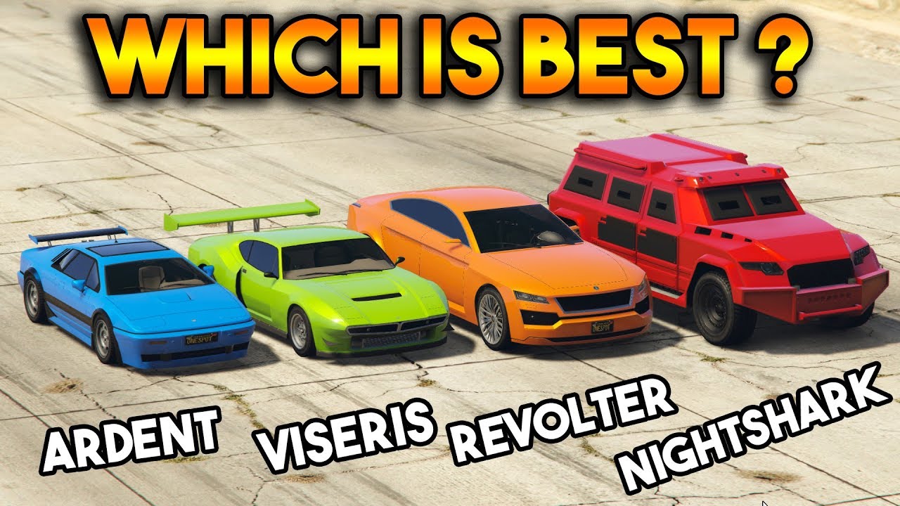 GTA 5 ONLINE : NIGHTSHARK VS VISERIS VS REVOLTER VS ARDENT (WHICH IS BEST?)