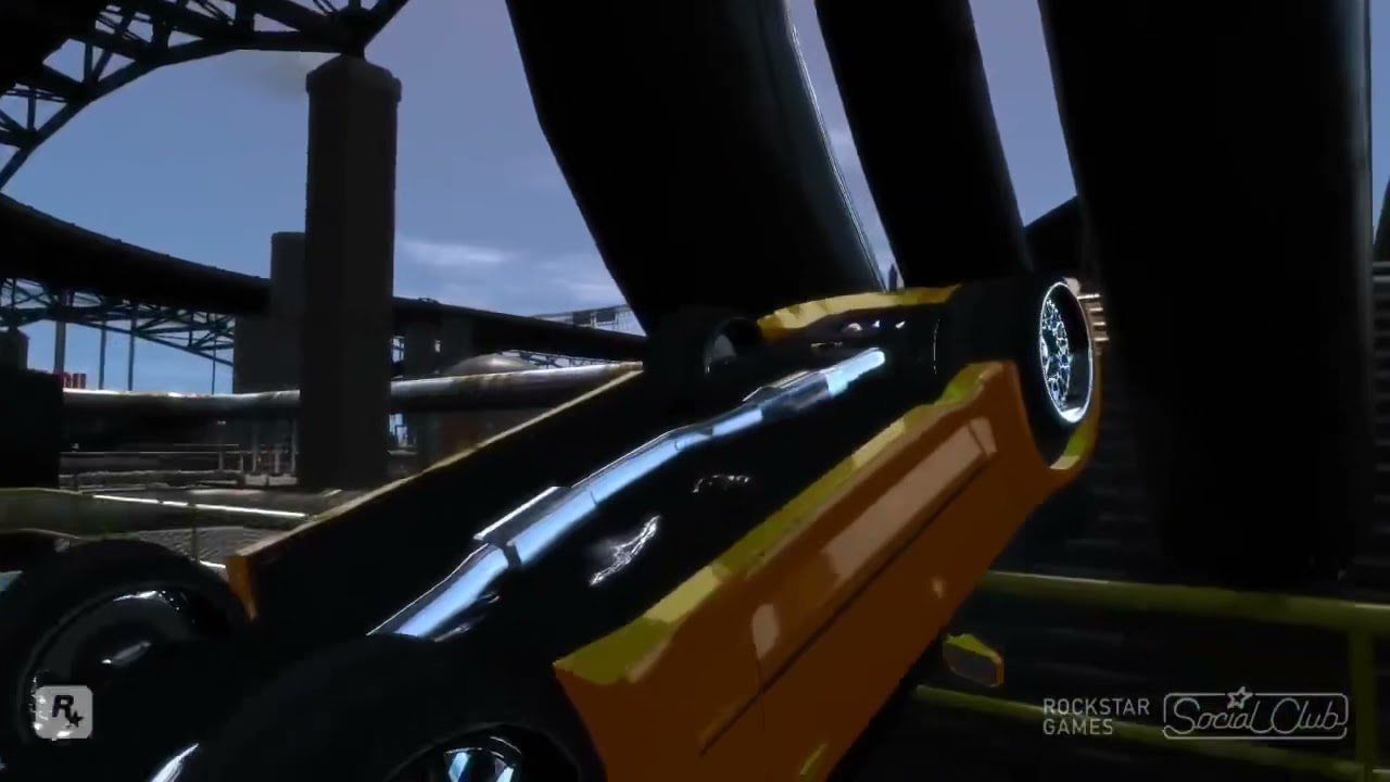 GTA IV EFLC NISSAN SILEIGHTY CRASH TESTING HD