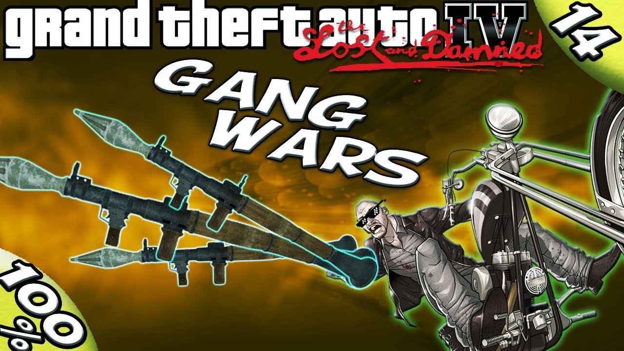 GTA IV TLAD - ALL 50 GANG WARS [100% Walkthrough]