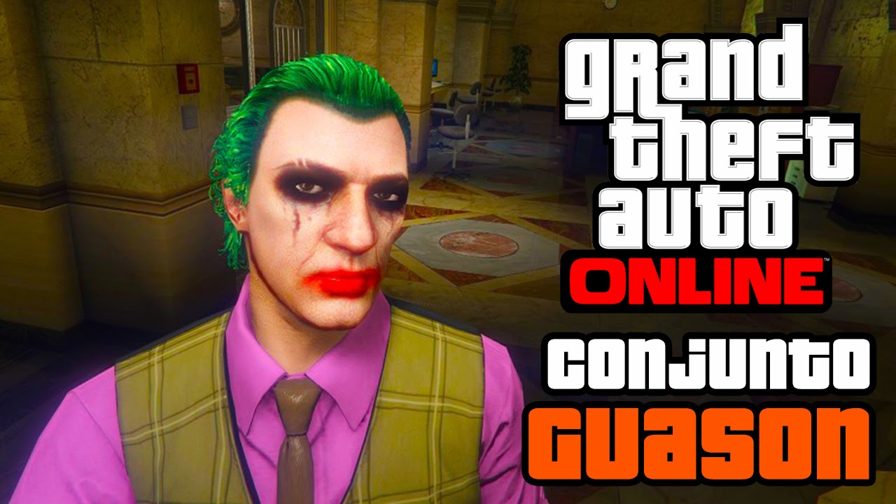 GTA Online | Conjunto del Guasón o Joker | Juanluis01