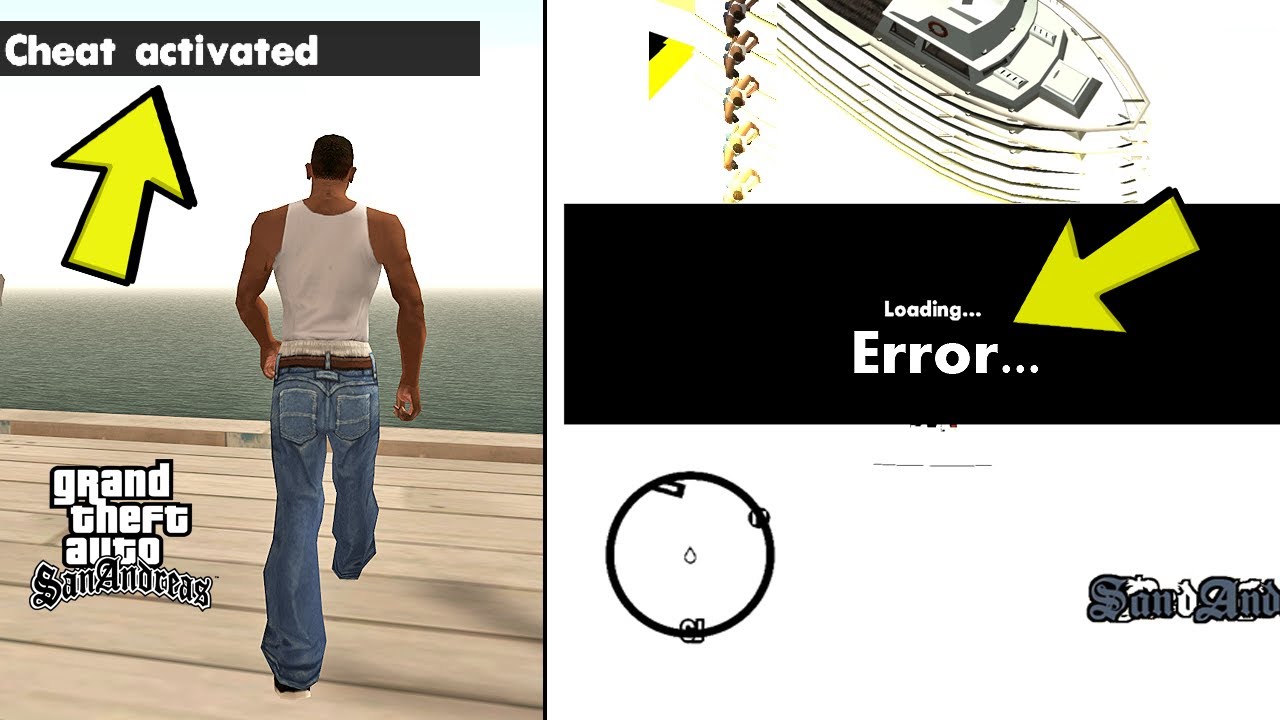 GTA SAN ANDREAS DA BU HİLEYİ SAKIN YAZMAYIN ! 1 SANİYEDE OYUN ÇÖKÜYOR ? %100 GERÇEK