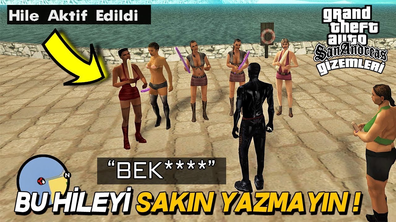 GTA SAN ANDREAS DA BU HİLEYİ SAKIN YAZMAYIN ! (YOK ARTIK)