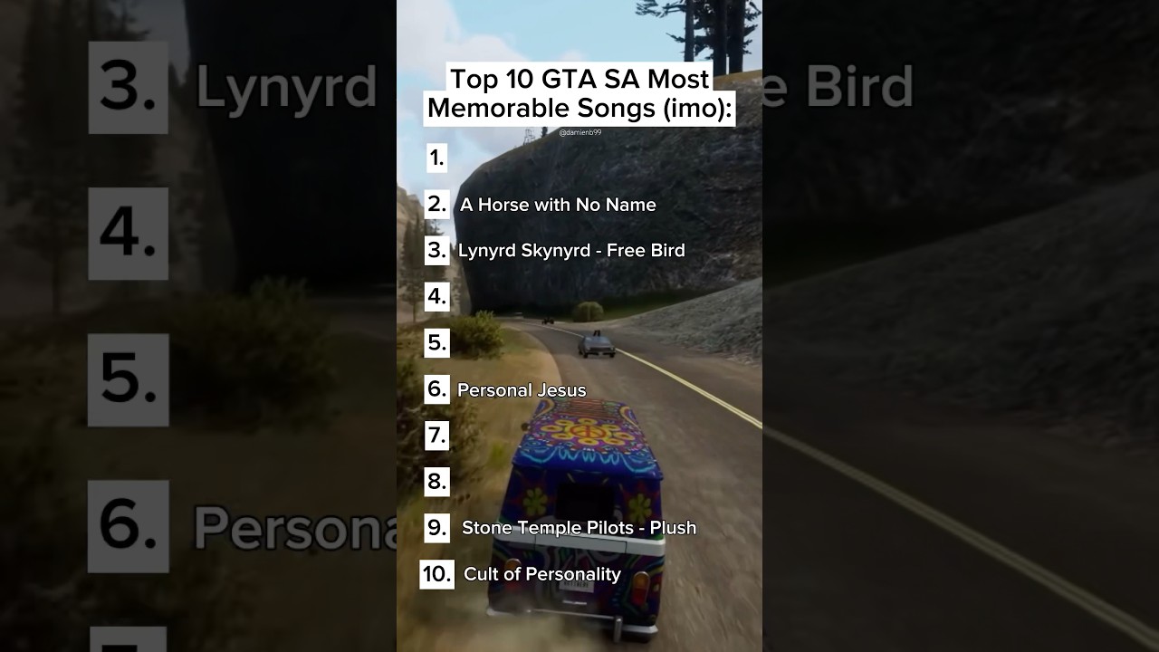 GTA San Andreas Radio Songs that i Love #gtasanandreas #rockstargames #songs
