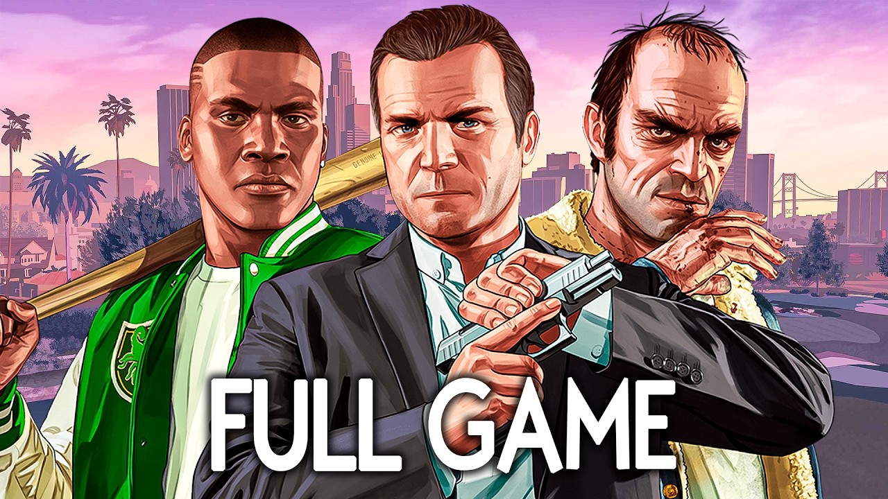 GTA V - FULL GAME (4K 60FPS) Walkthrough Gameplay No Commentary