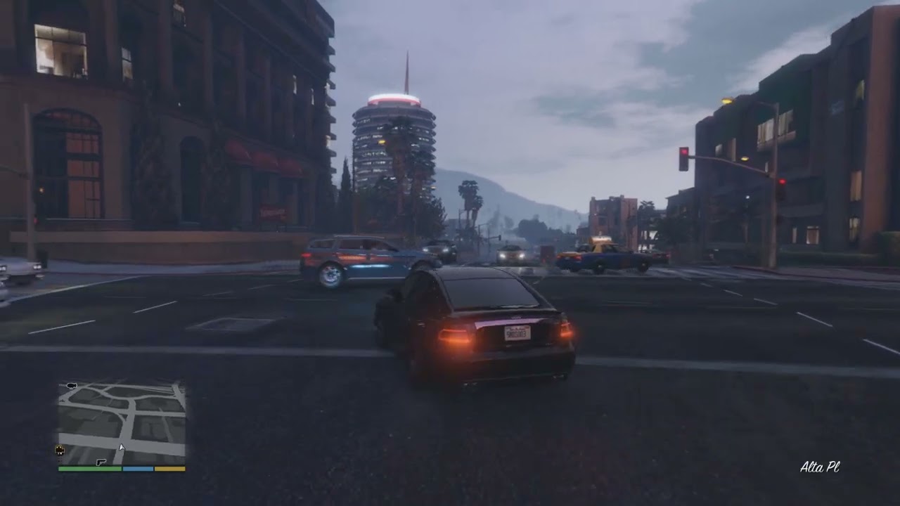 GTA V Friends Hangout Activity Michael and Franklin The Lost Mc bar