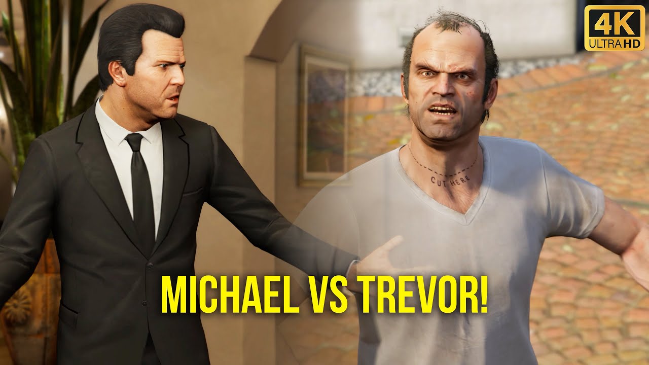 GTA V Series - Tension Between Michael & Trevor! - EP 22
