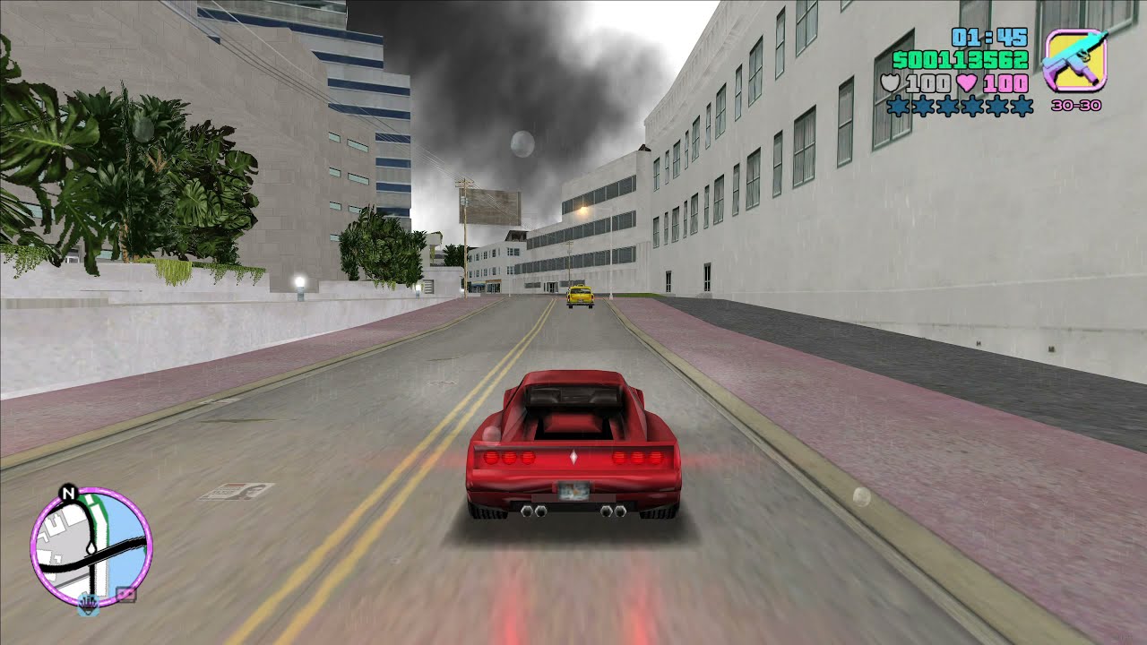GTA VC, Foreigner - Waiting For A Girl Like You (cruise with emotion 98.3)