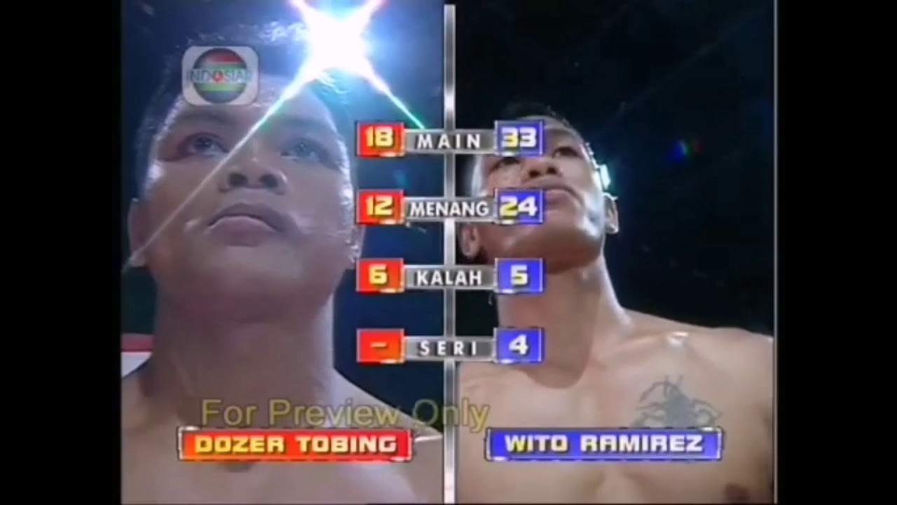 GTPI Indosiar Pertandingan Seru Wito Ramirez vs Dozer Tobing.