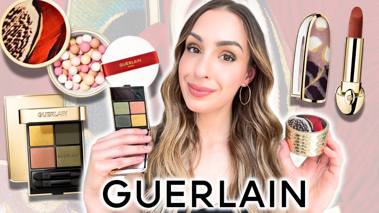 GUERLAIN MAJESTIC FEATHERS COLLECTION 🦚✨ NEW METEORITES, EMERALD FEATHER PALETTE and more