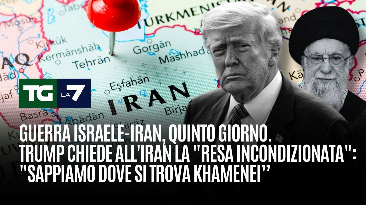 Guerra Israele-Iran, quinto giorno. Trump chiede all'Iran la 
