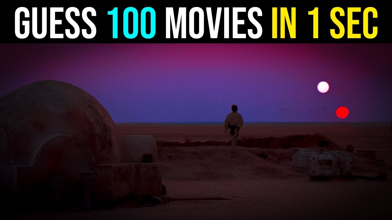 Guess 100 Movies in 1 Second Snippets | Iconic Movie Scenes Quiz