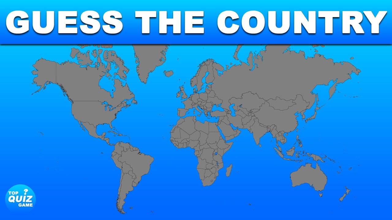 Guess All 195 Countries On The Map - Quiz Guess The Country