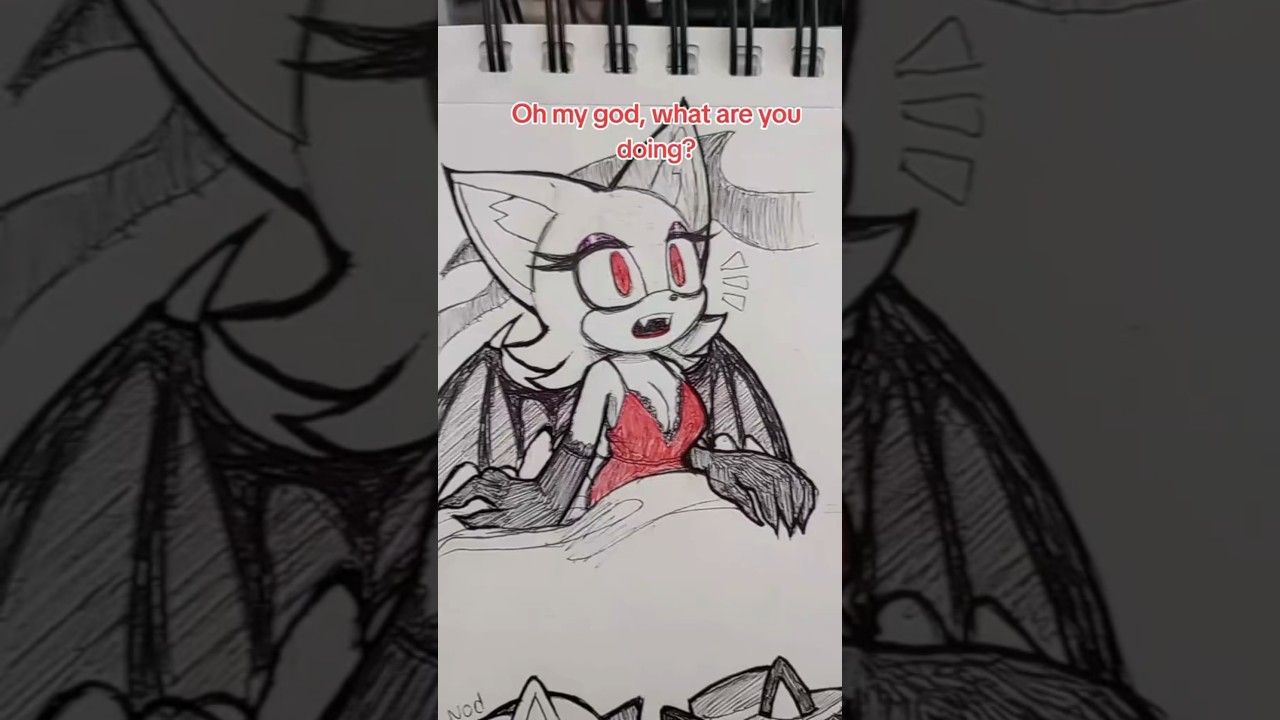 Guess girls just aren't allowed to have hobbies huh 🙄 #sonic #rougethebat #shadowthehedgehog