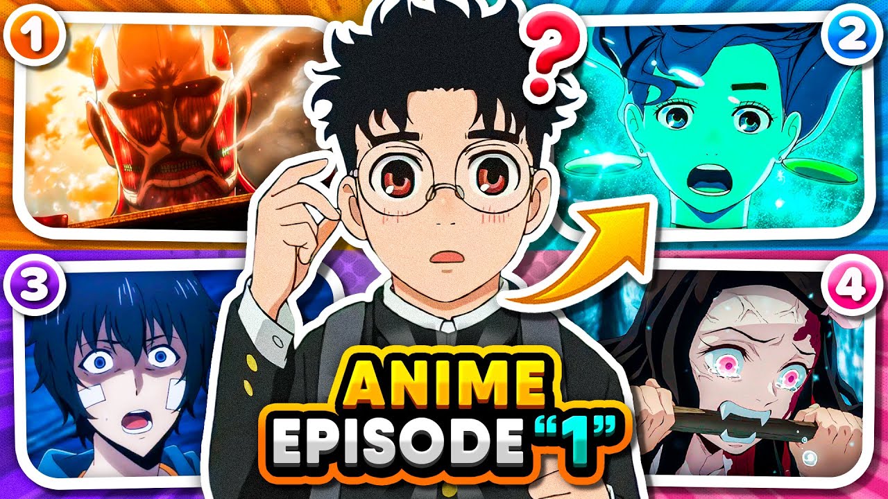 Guess the Anime by 4 PICTURES From its EPISODE 