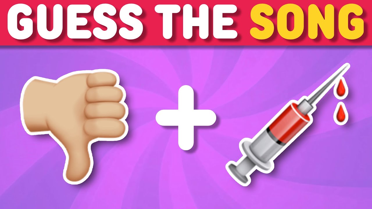 GUESS THE MOST POPULAR SONGS BY EMOJI 🎤 | Song Quiz