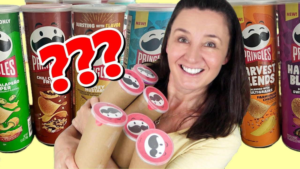 Guess The Pringle Flavor Taste Test