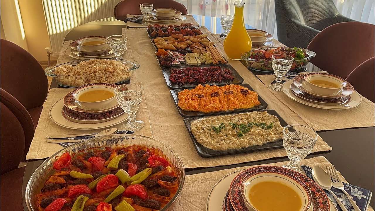GUEST IFTAR TABLE PREPARATION ✅/IFTAR MENU/Guest Preparation for 16-20 Persons💯/Appetizer Recipes