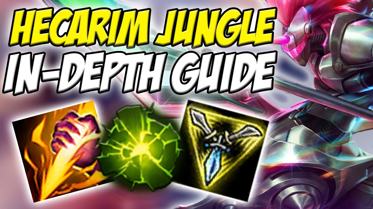 GUIDE ON HOW TO PLAY HECARIM JUNGLE IN SEASON 8! THIS IS ACTUALLY SO GOOD! - League of Legends