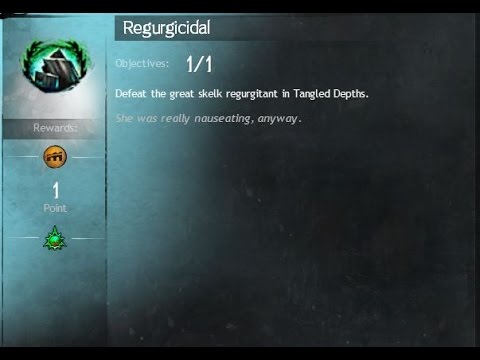 Guild Wars 2 - Regurgicidal achievement