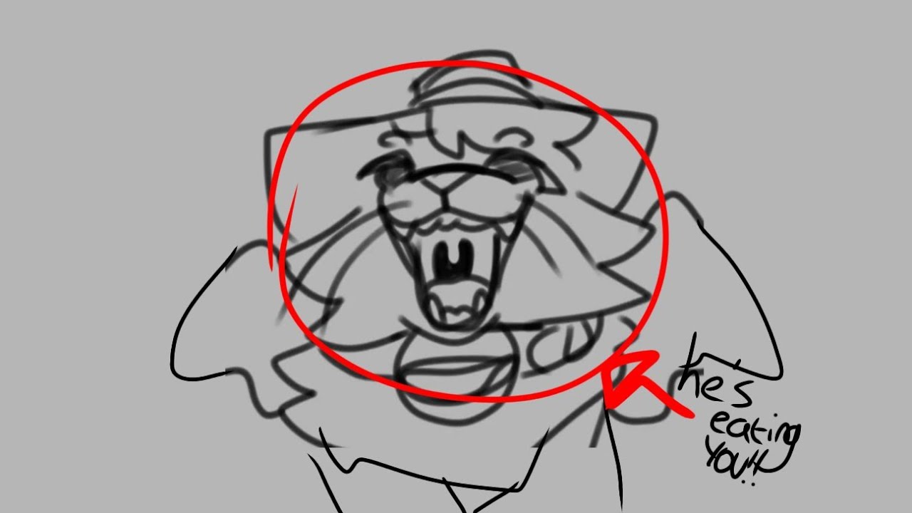 Gulped (Pov vore animation, w/ sound)