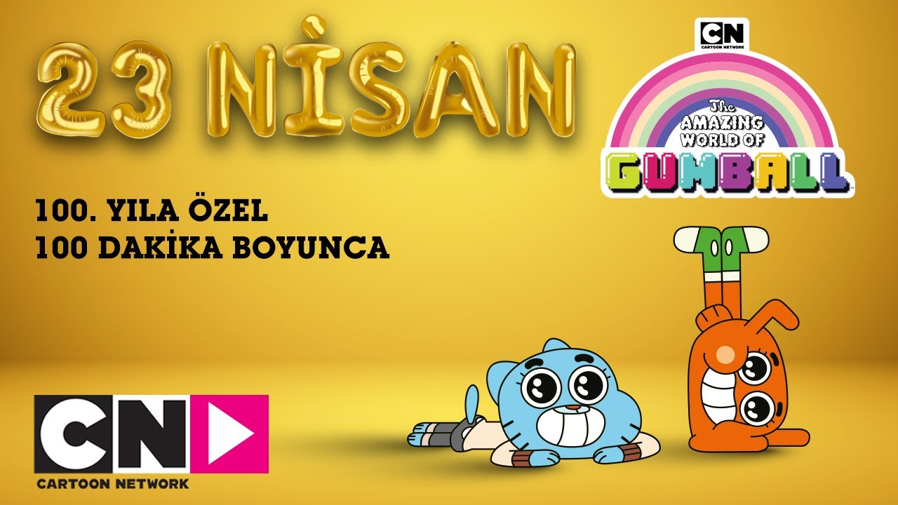 GUMBALL I 23 Nisan Özel I 100 DAKİKALIK BÖLÜM I Cartoon Network Türkiye