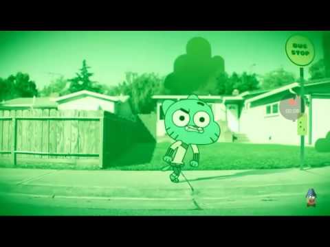 Gumball went looking for ketchup in the wrong neighborhood