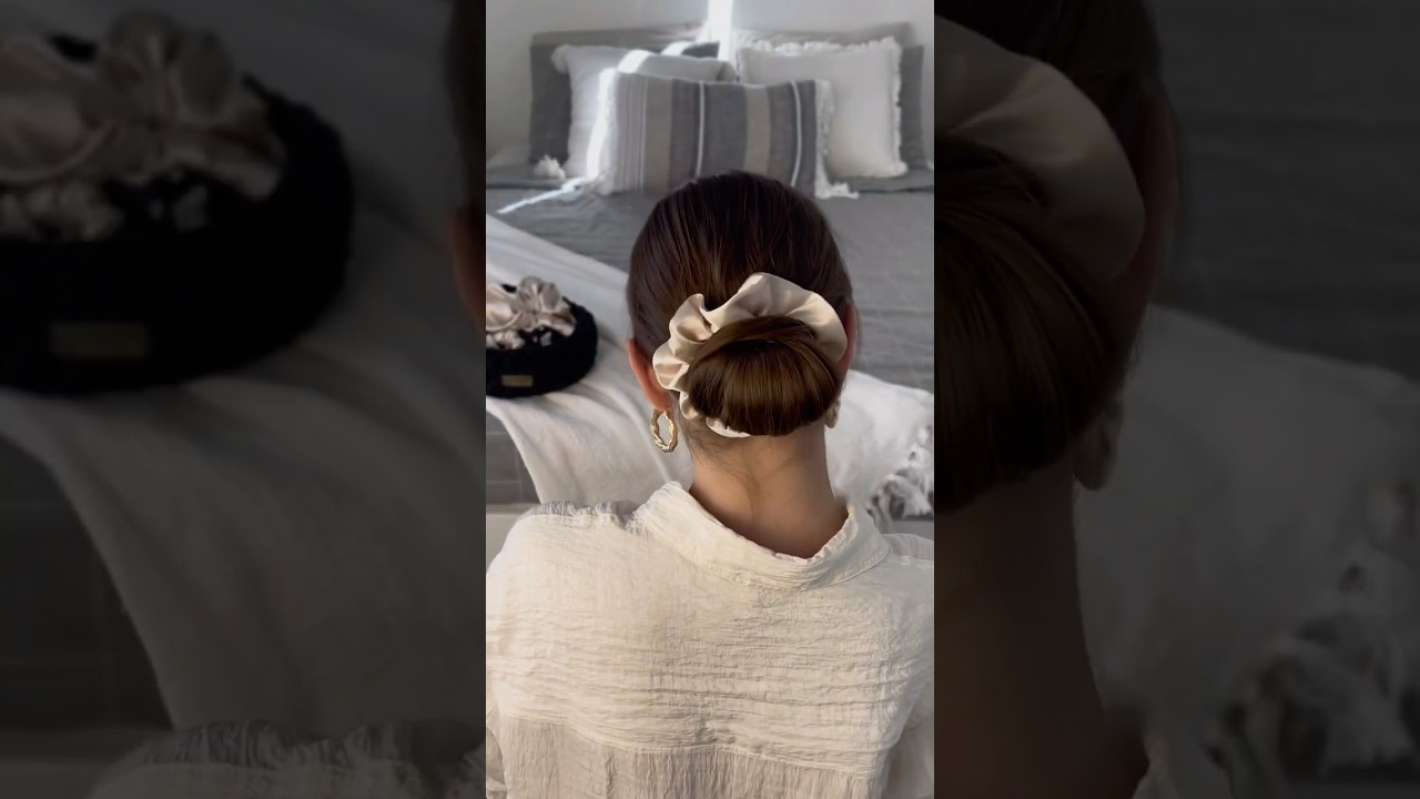 Gumka do włosów – odkryj najlepsze gumki scrunchies! Gumki do włosów BOMOYE #fryzura