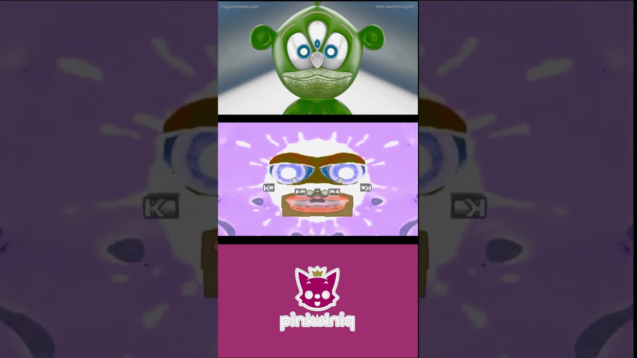 GUMMY BEAR KLASKY CSUPO PINKFONG IN G MAJOR 4 CONFUSION EFFECT #SHORTS