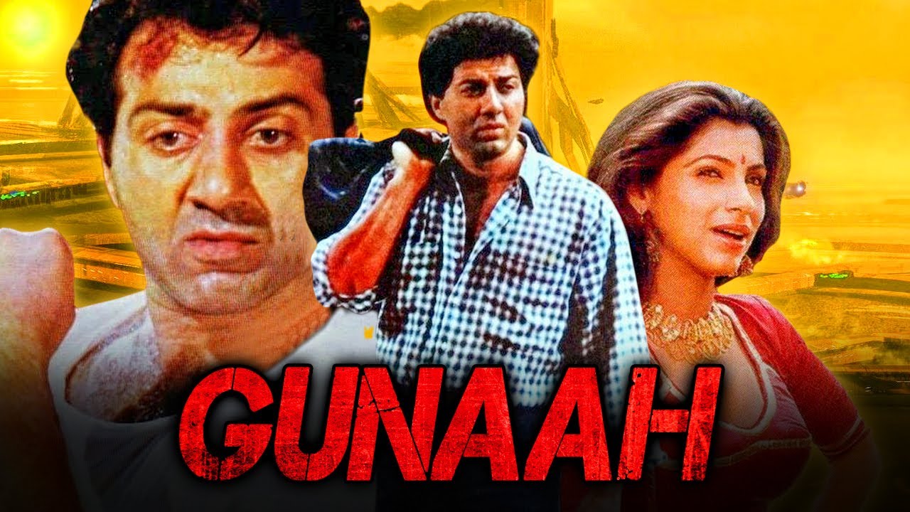 Gunaah (1993) Full Hindi Movie | Sunny Deol, Dimple Kapadia, Sumeet Saigal | गुनाह बॉलीवुड फिल्म